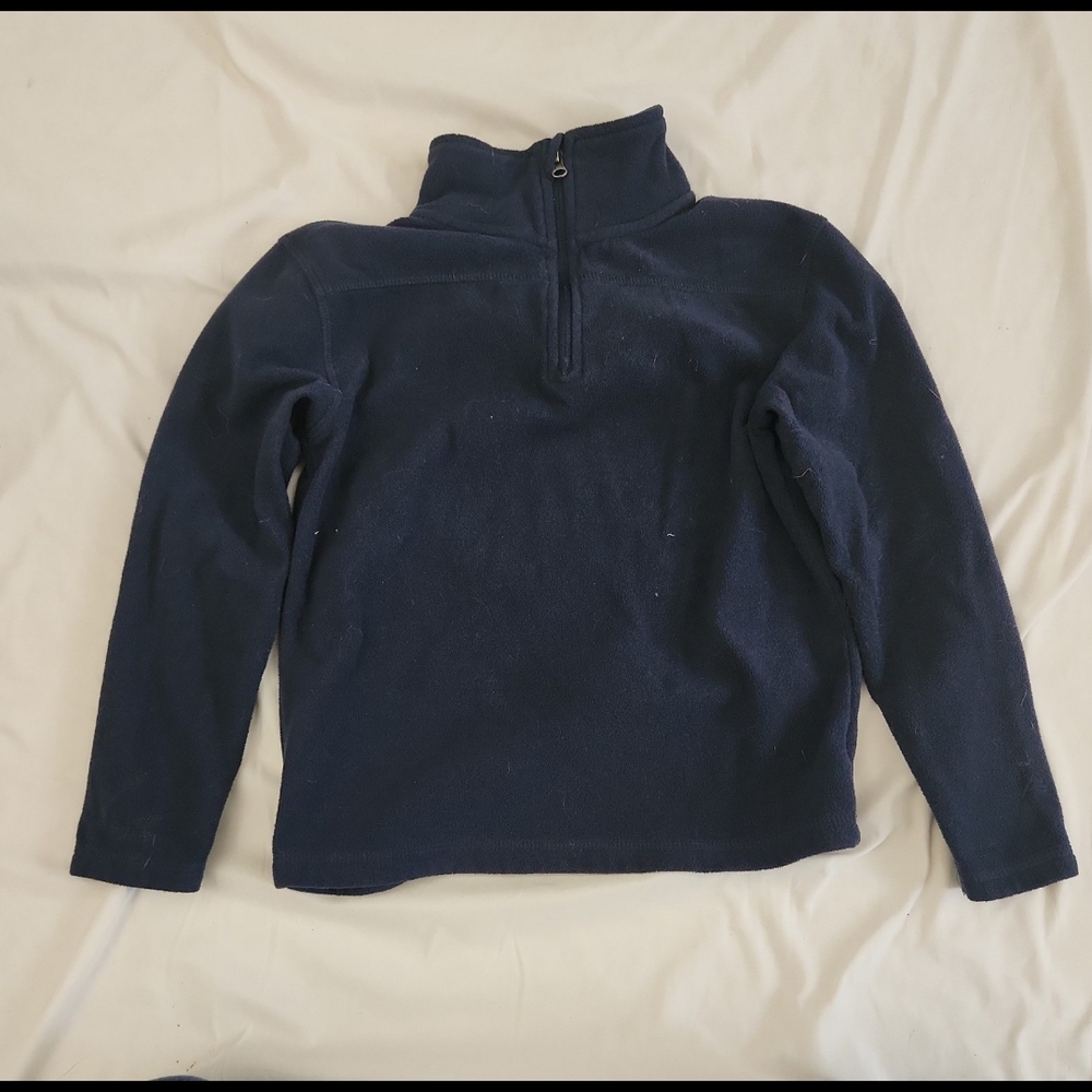 Alpine design boys size 4-5 blue pullover jacket #705